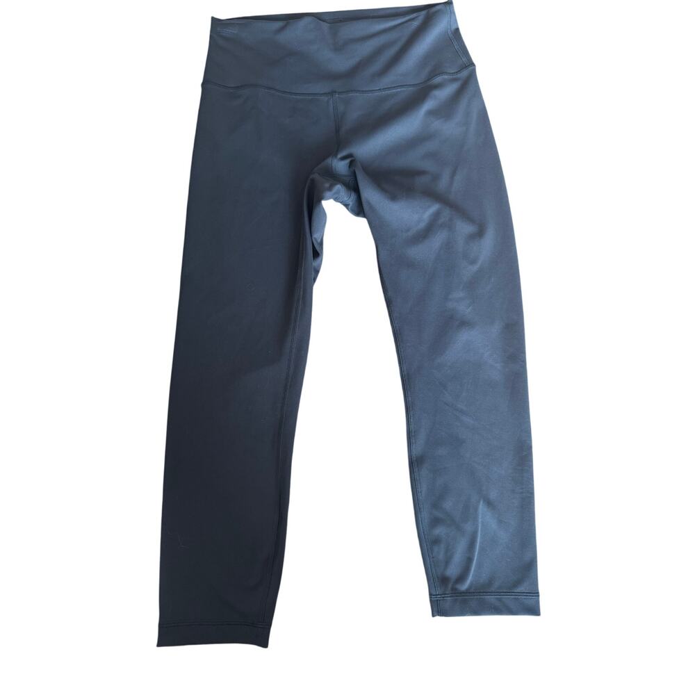 Lululemon Wunder Train High-Rise Crop - Black Size 10 EUC